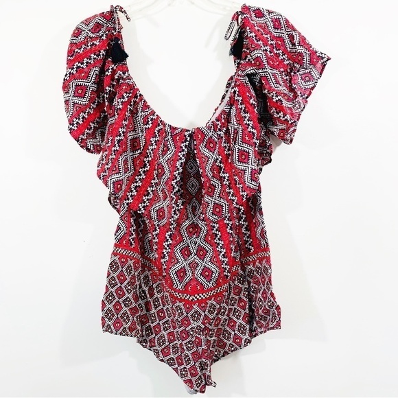 NEW Revolve Ale by Alessandra Gerarda Romper Red - Picture 6 of 10